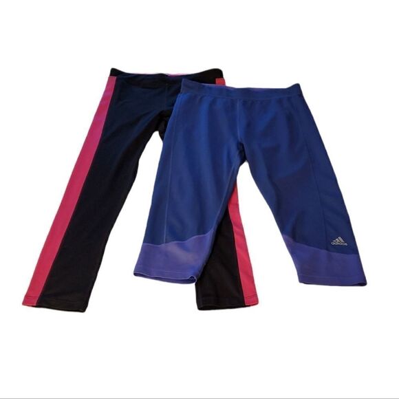Nike Adidas Bundle Workout Capris M - Picture 1 of 11